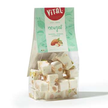 Zachte nougat amandel &amp; pistache