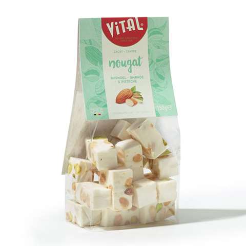 Zachte nougat amandel & pistache