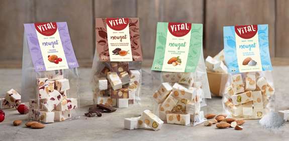 Zakjes Nougat