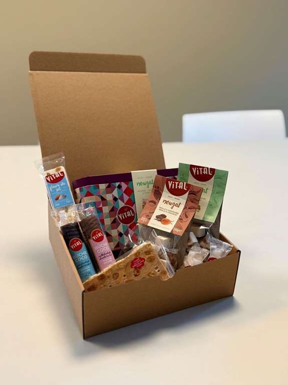 Vital luxe box zachte nougat en chocolade herfst/winter