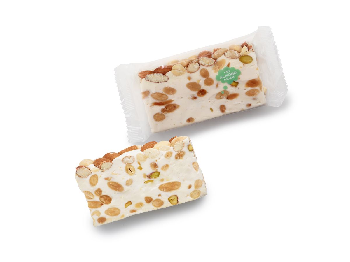 Nougat slice amande