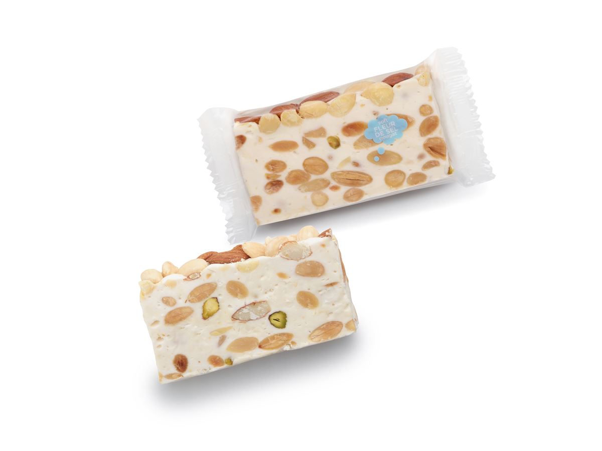 Nougat slice Fleur de sel