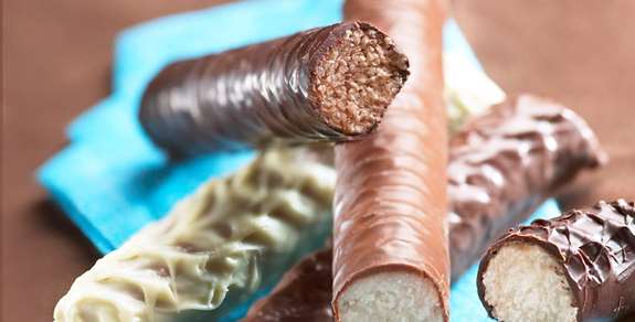 Chocolate coconut bars