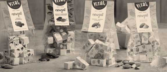 Zakjes Nougat