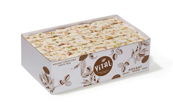 Zachte nougat amandel & pistache