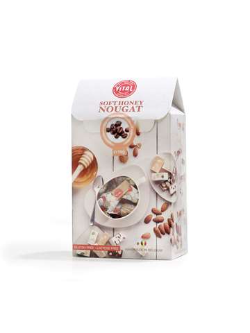 Soft cappuccino nougat